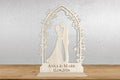 Arche de mariage gravée sur mesure | L'Atelier Gravure Nice