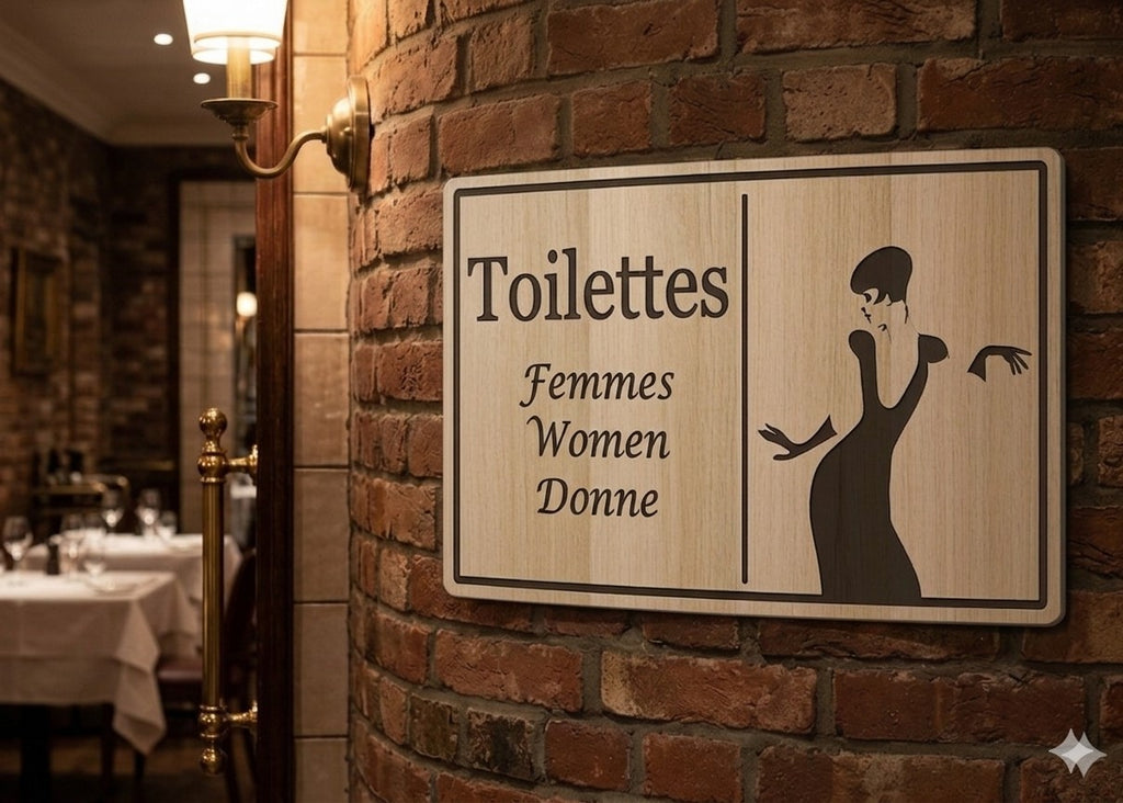 Numéro de table gravé personnalisé | L'Atelier Gravure Nice